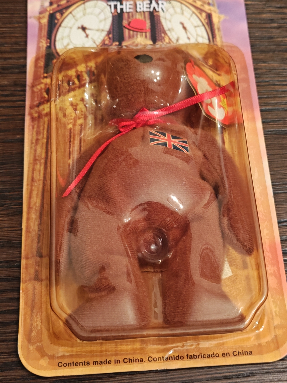 TY Beanie Baby, McDonald’s Original 1999 Vintage “Britannia The Bear”, NEW